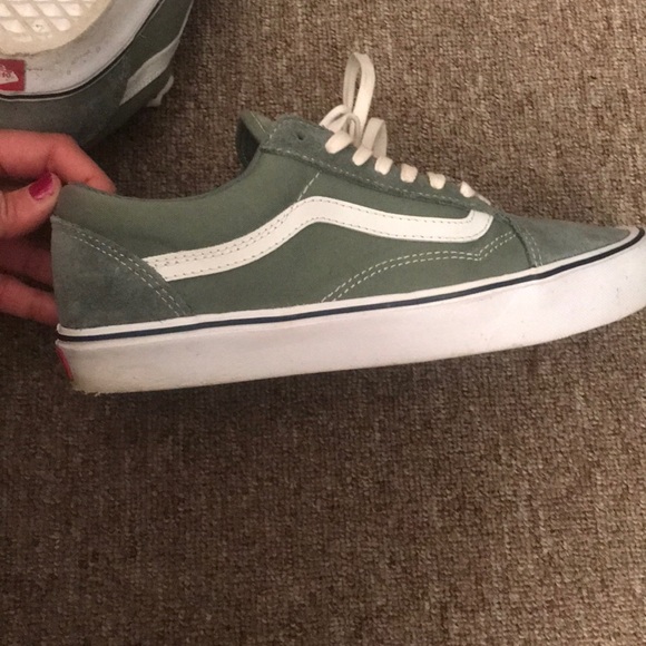 Vans Shoes - Sage green vans